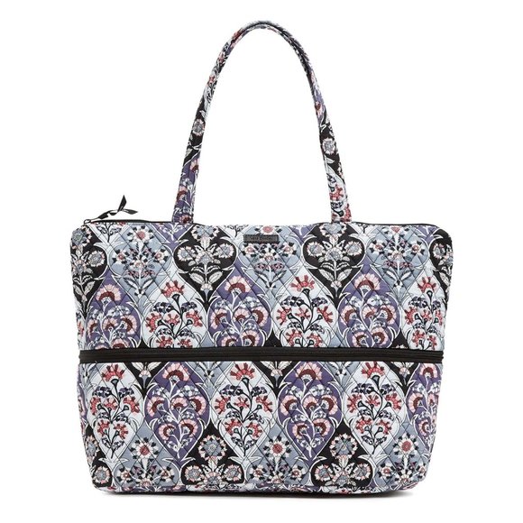 Vera Bradley Ornate Blooms Expandable Travel Tote Bag New NWT - Picture 14 of 16
